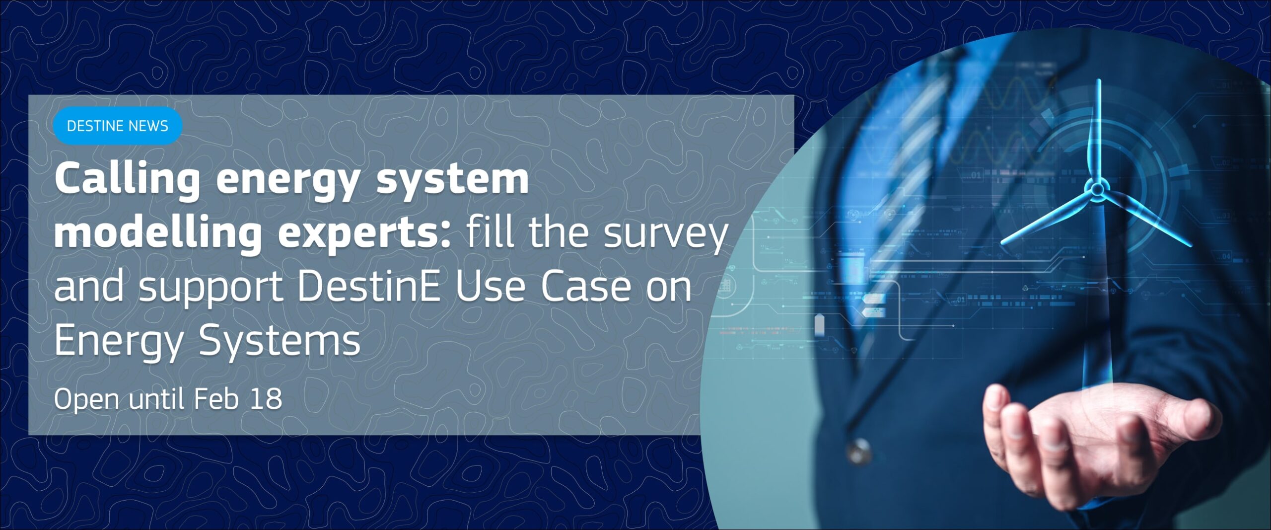 Survey DestinE Use Case on Energy Systems