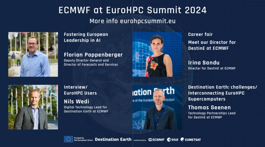 ECMWF at EuroHPC twitter card